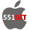Aplicativo 551BET para iOS